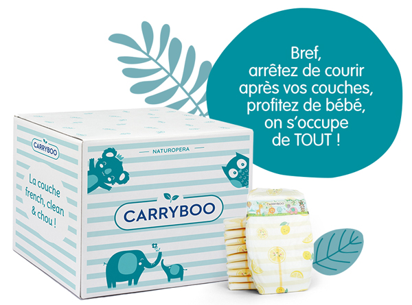 Box abonnement couches Carrybo