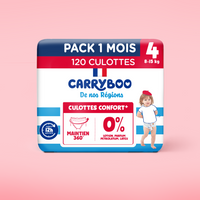 Abonnement Couches Culottes Carryboo - Taille 4