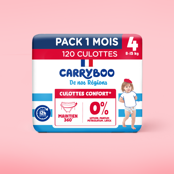 Couches Culottes Absorbantes Carryboo de nos régions