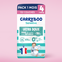 Couches Bébé Écologiques Carryboo Sensitive - Taille 4