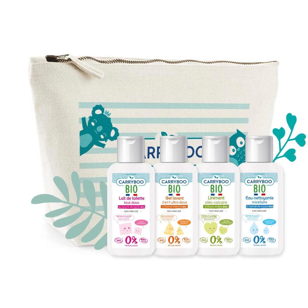 Trousse de soin bébé - Produits naturels & bio - Formule beauté