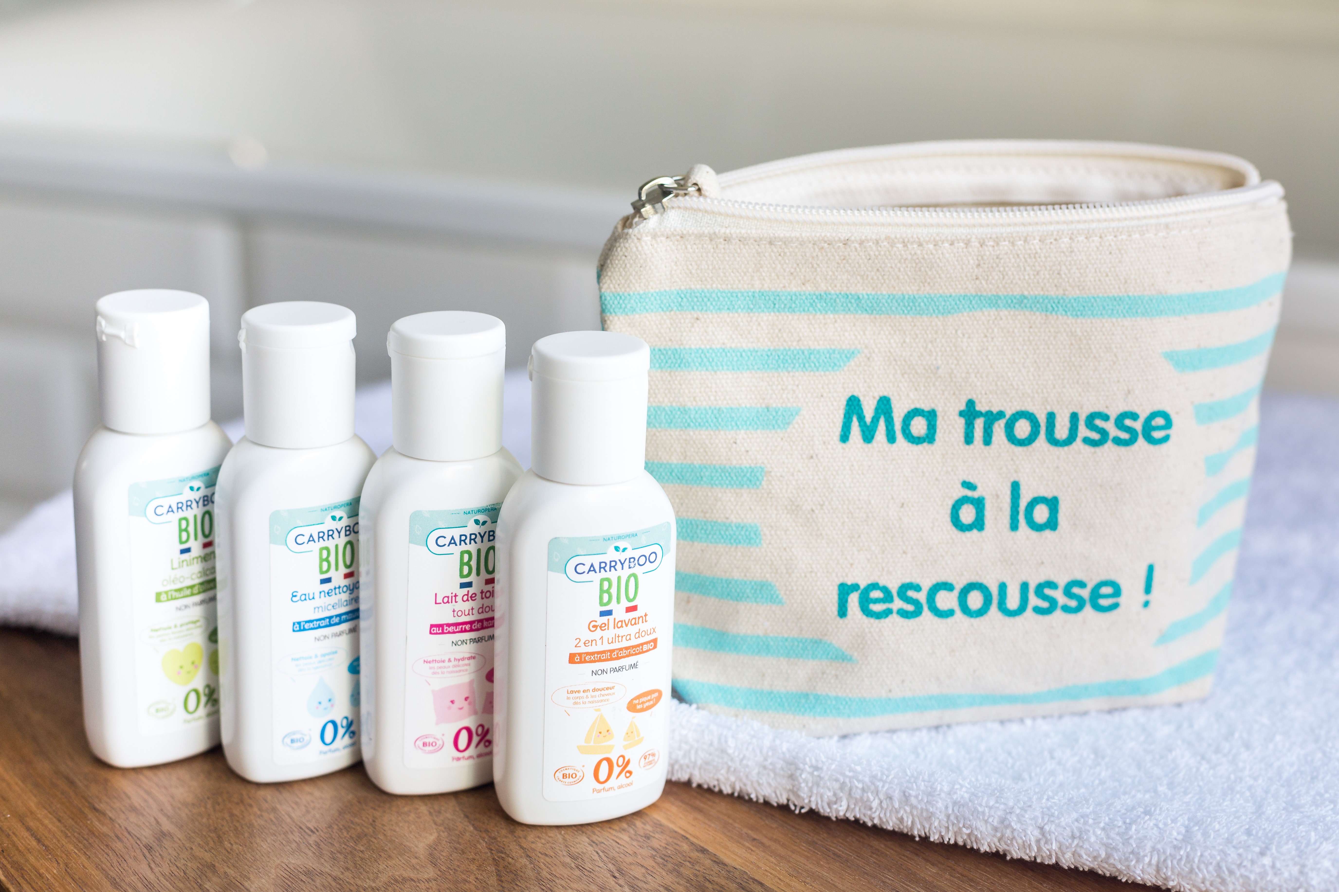 Trousse de soin pour bébé - Aqua