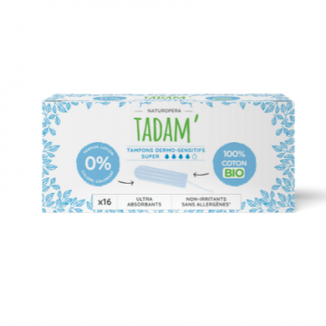 Tampons Dermo-sensitifs Super x16 Tampons Dermo-sensitifs Super x16